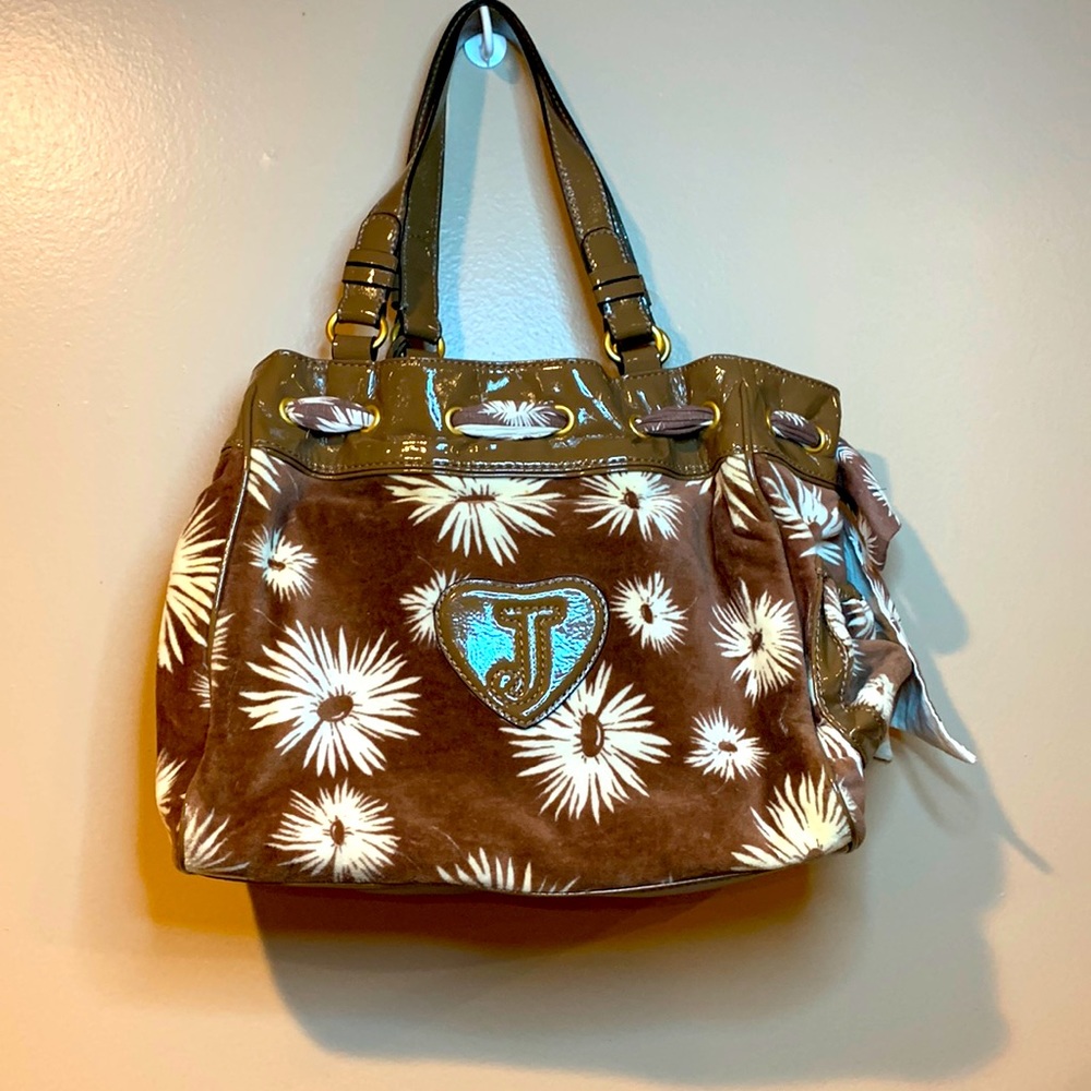 Juicy couture velour bumble bee bag